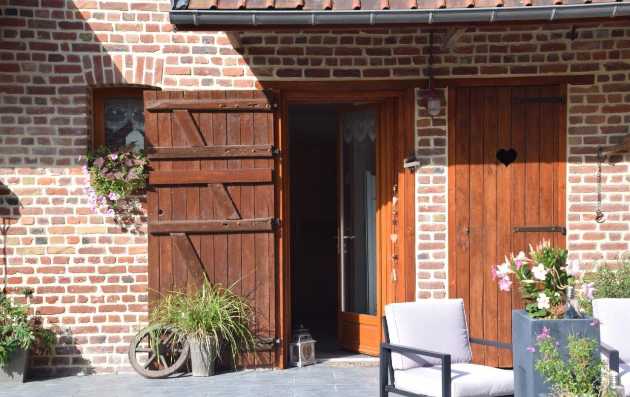 Au Coeur De La Lys Bed and Breakfast Merville  Exteriör bild